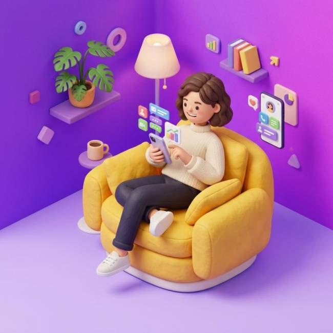 LamarKilat 3D Illustration